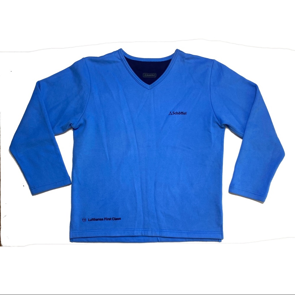 Schoffel V-Neck Pullover Sweatshirt - image 1